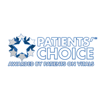 Patients Choice Awarded by Patients on Vitals